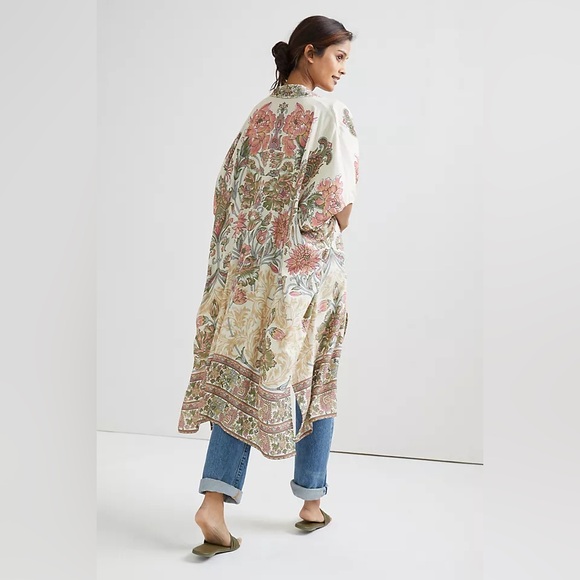 Anthropologie Jackets & Blazers - Anthropologie | Bl-nk Garden Kimono, sz L